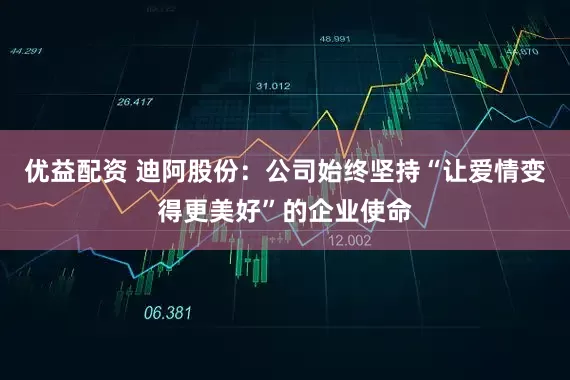 优益配资 迪阿股份：公司始终坚持“让爱情变得更美好”的企业使命