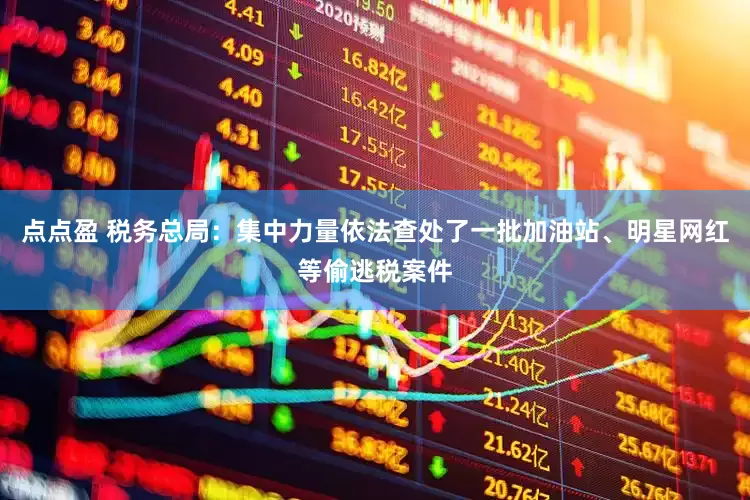 点点盈 税务总局：集中力量依法查处了一批加油站、明星网红等偷逃税案件